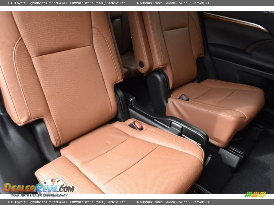 2018 Toyota Highlander Limited AWD Blizzard White Pearl / Saddle Tan Photo #20