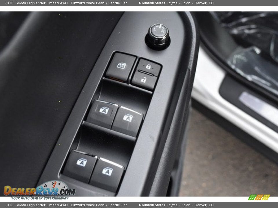 2018 Toyota Highlander Limited AWD Blizzard White Pearl / Saddle Tan Photo #27