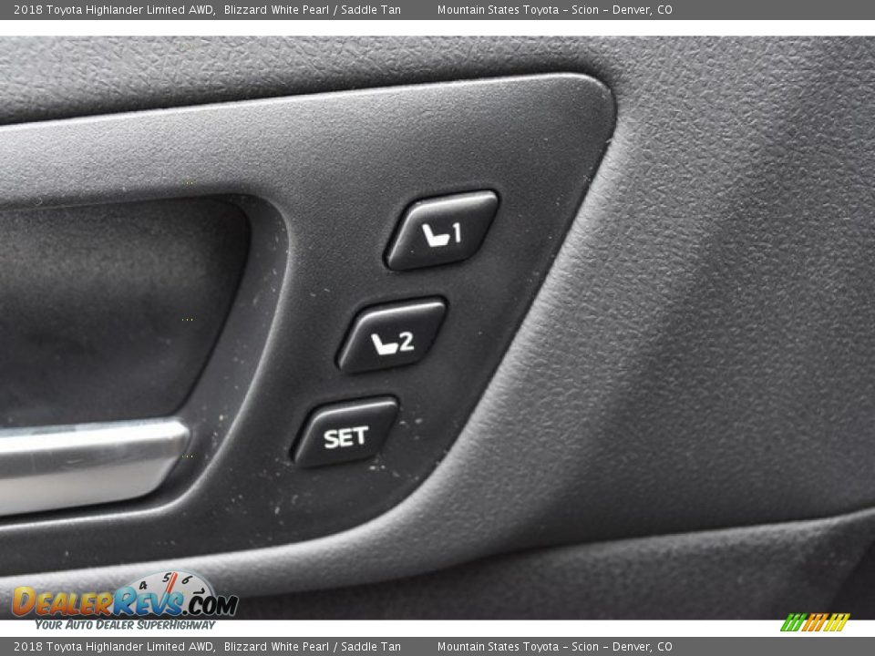 2018 Toyota Highlander Limited AWD Blizzard White Pearl / Saddle Tan Photo #28