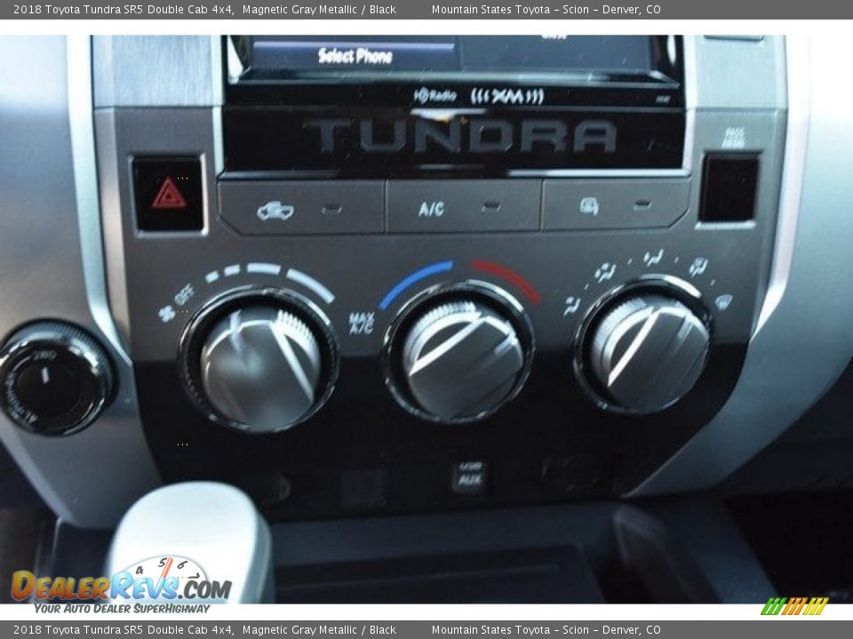 2018 Toyota Tundra SR5 Double Cab 4x4 Magnetic Gray Metallic / Black Photo #29