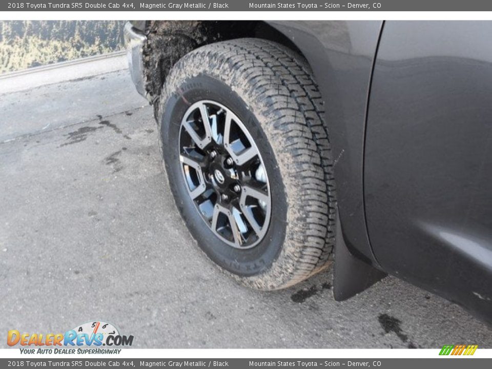 2018 Toyota Tundra SR5 Double Cab 4x4 Magnetic Gray Metallic / Black Photo #32