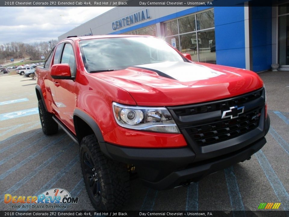 2018 Chevrolet Colorado ZR2 Extended Cab 4x4 Red Hot / Jet Black Photo #10