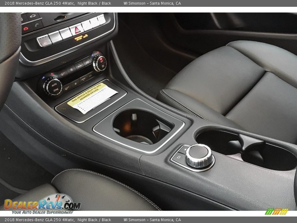 2018 Mercedes-Benz GLA 250 4Matic Night Black / Black Photo #7