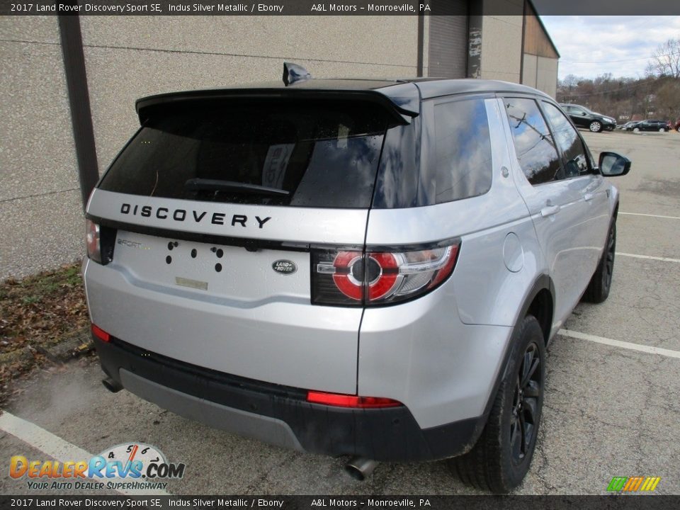 2017 Land Rover Discovery Sport SE Indus Silver Metallic / Ebony Photo #11