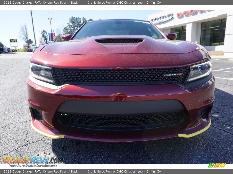 2018 Dodge Charger R/T Octane Red Pearl / Black Photo #2
