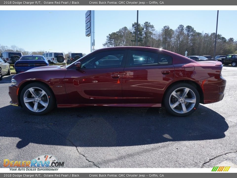 2018 Dodge Charger R/T Octane Red Pearl / Black Photo #4