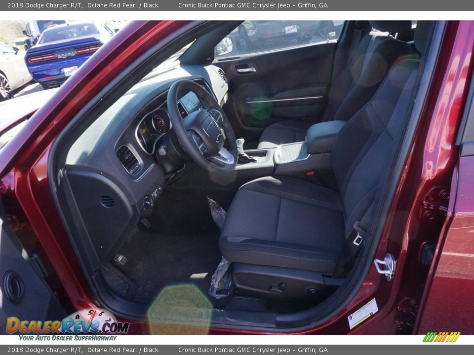 2018 Dodge Charger R/T Octane Red Pearl / Black Photo #5