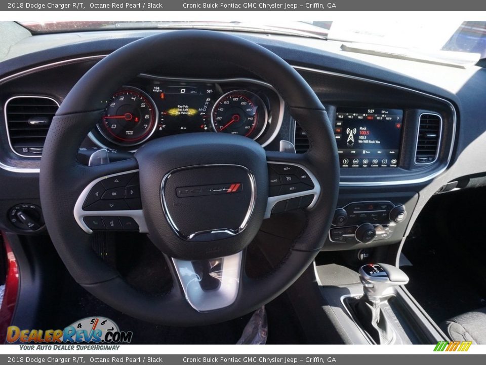 2018 Dodge Charger R/T Octane Red Pearl / Black Photo #6