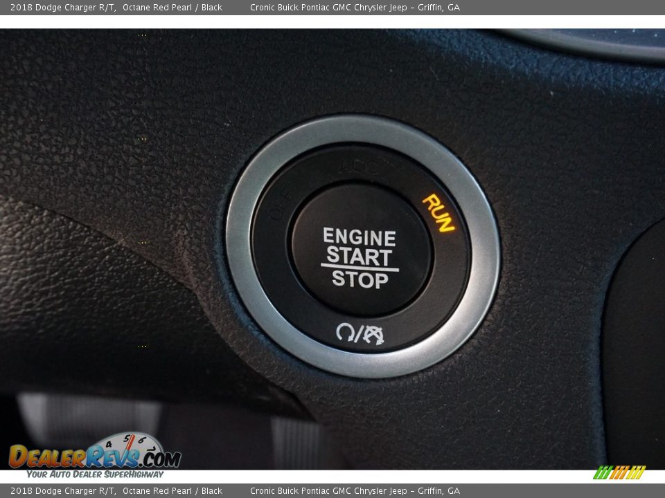 2018 Dodge Charger R/T Octane Red Pearl / Black Photo #10