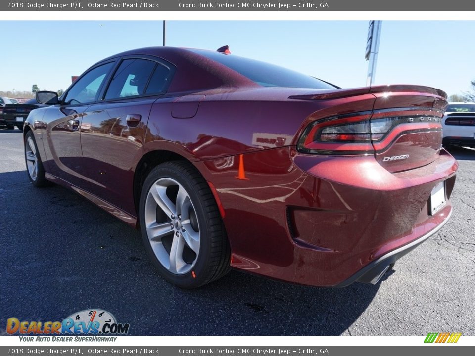 2018 Dodge Charger R/T Octane Red Pearl / Black Photo #11