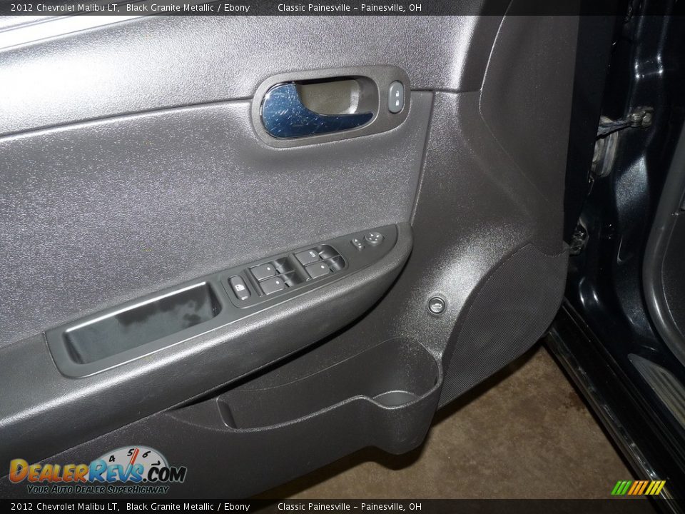 2012 Chevrolet Malibu LT Black Granite Metallic / Ebony Photo #10