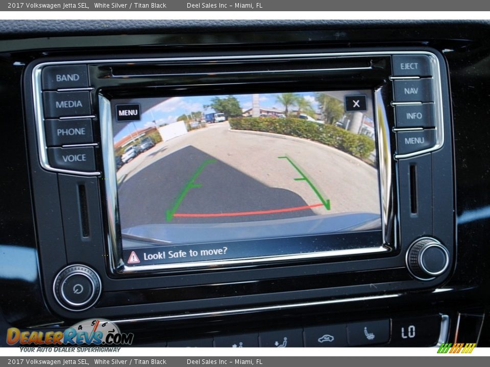 2017 Volkswagen Jetta SEL White Silver / Titan Black Photo #18