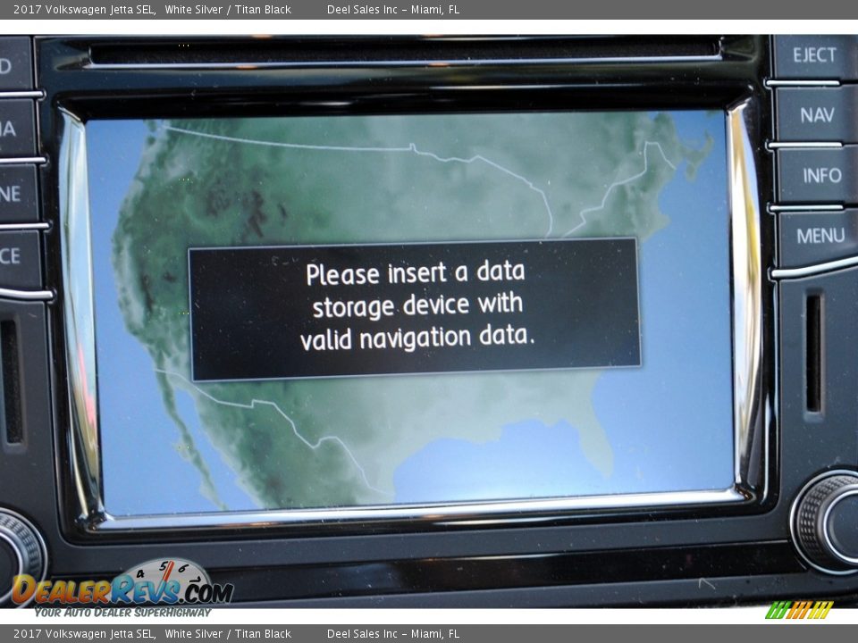 2017 Volkswagen Jetta SEL White Silver / Titan Black Photo #19