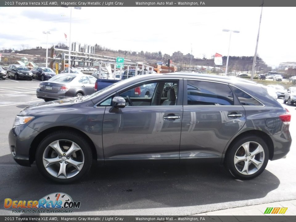 2013 Toyota Venza XLE AWD Magnetic Gray Metallic / Light Gray Photo #7