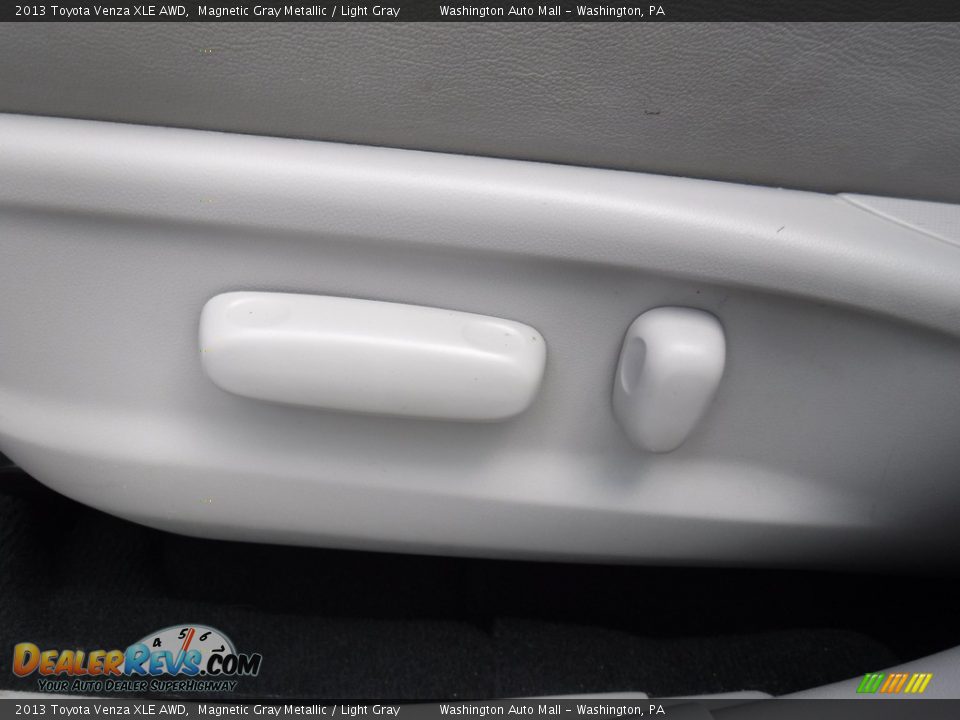 2013 Toyota Venza XLE AWD Magnetic Gray Metallic / Light Gray Photo #14