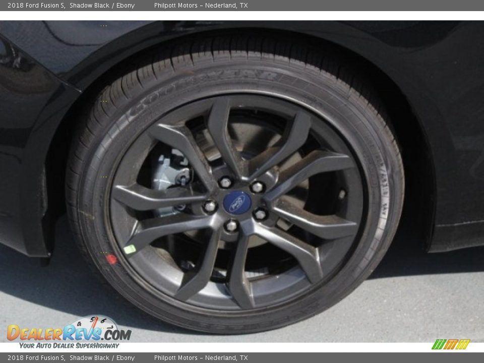 2018 Ford Fusion S Shadow Black / Ebony Photo #4