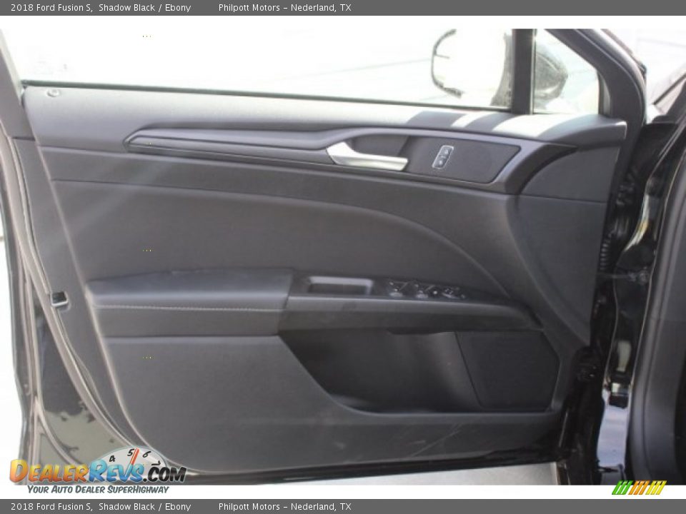 2018 Ford Fusion S Shadow Black / Ebony Photo #11