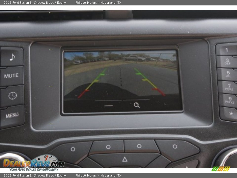 2018 Ford Fusion S Shadow Black / Ebony Photo #15