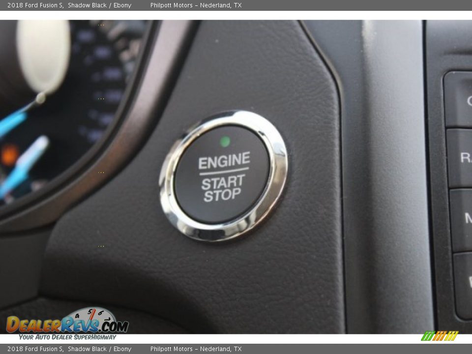 2018 Ford Fusion S Shadow Black / Ebony Photo #17