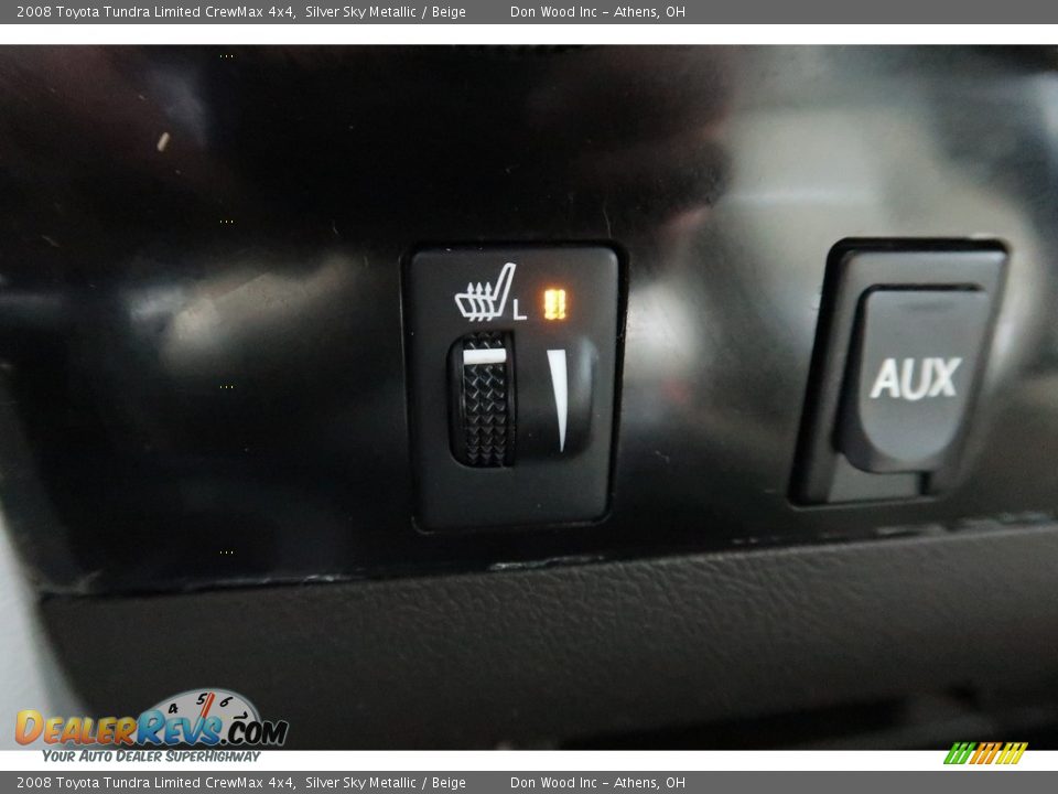 2008 Toyota Tundra Limited CrewMax 4x4 Silver Sky Metallic / Beige Photo #3