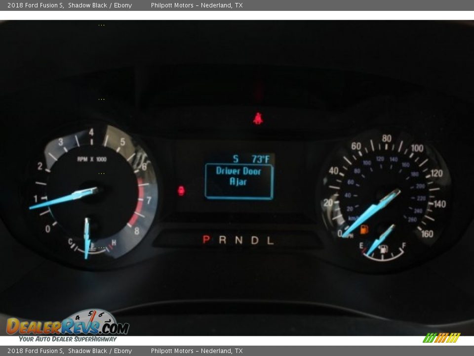 2018 Ford Fusion S Shadow Black / Ebony Photo #20