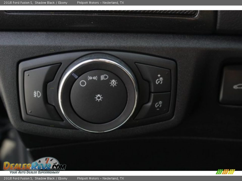 2018 Ford Fusion S Shadow Black / Ebony Photo #21