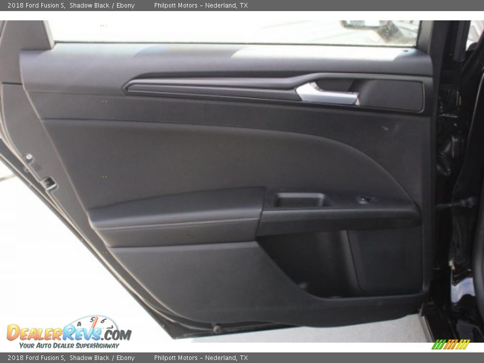 2018 Ford Fusion S Shadow Black / Ebony Photo #22