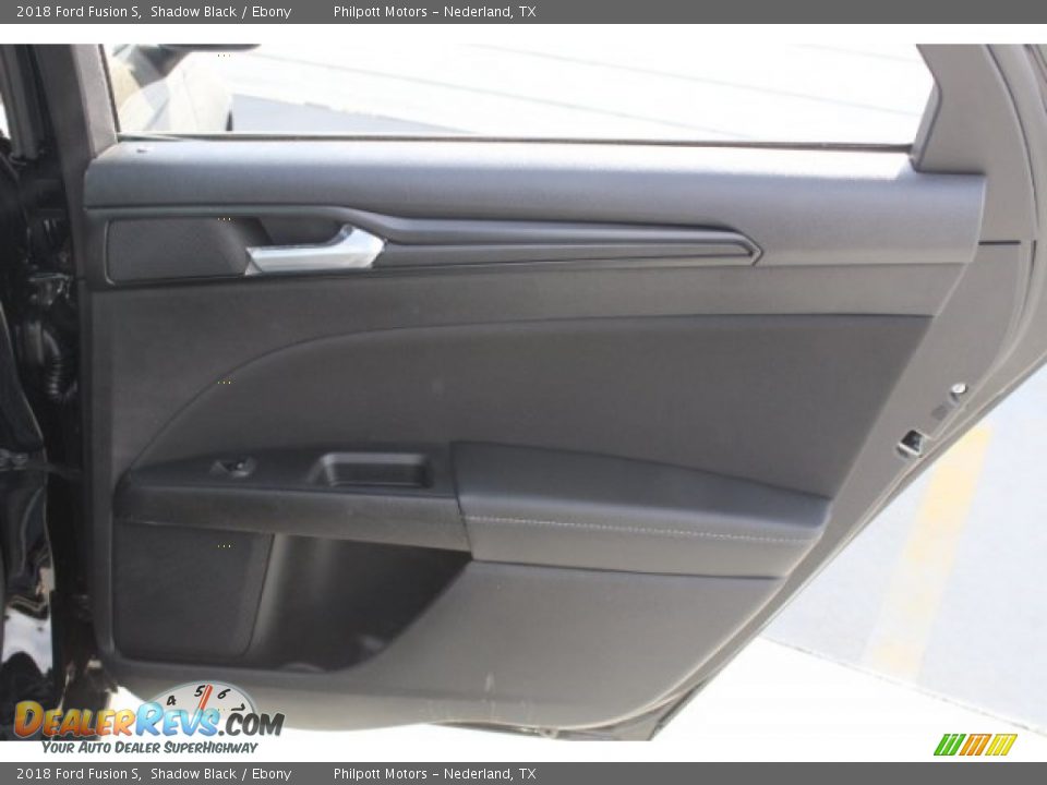 2018 Ford Fusion S Shadow Black / Ebony Photo #27