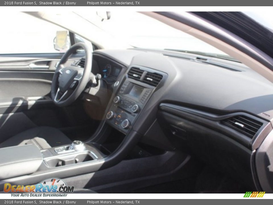 2018 Ford Fusion S Shadow Black / Ebony Photo #30