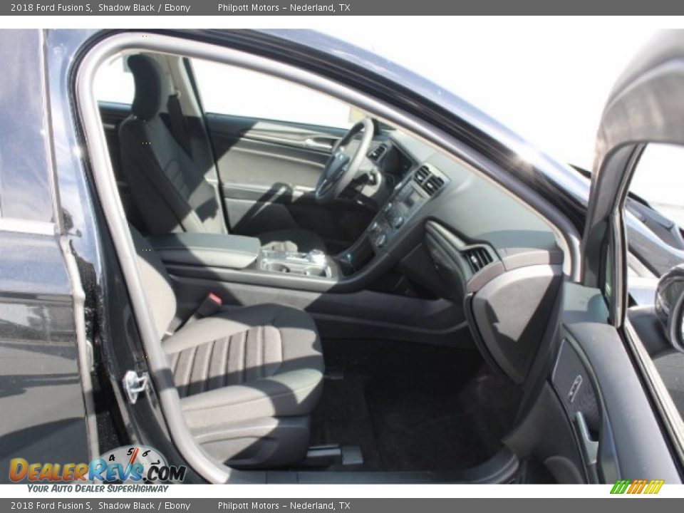 2018 Ford Fusion S Shadow Black / Ebony Photo #31