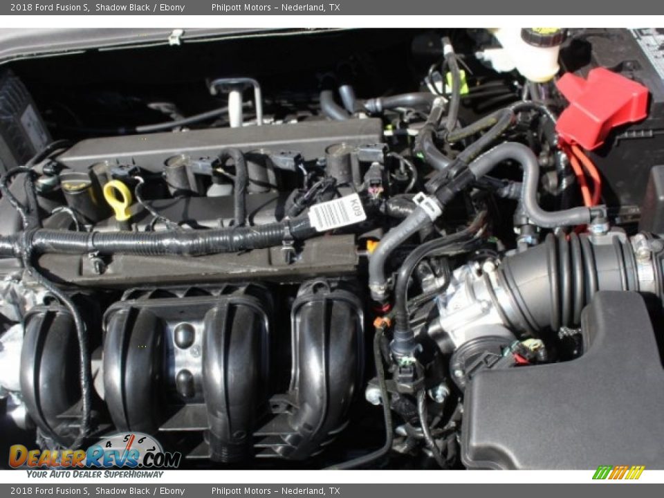 2018 Ford Fusion S Shadow Black / Ebony Photo #32