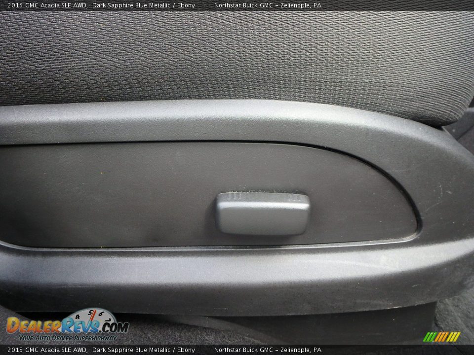 2015 GMC Acadia SLE AWD Dark Sapphire Blue Metallic / Ebony Photo #7