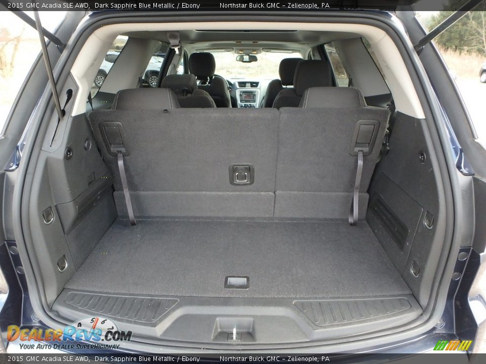 2015 GMC Acadia SLE AWD Dark Sapphire Blue Metallic / Ebony Photo #11