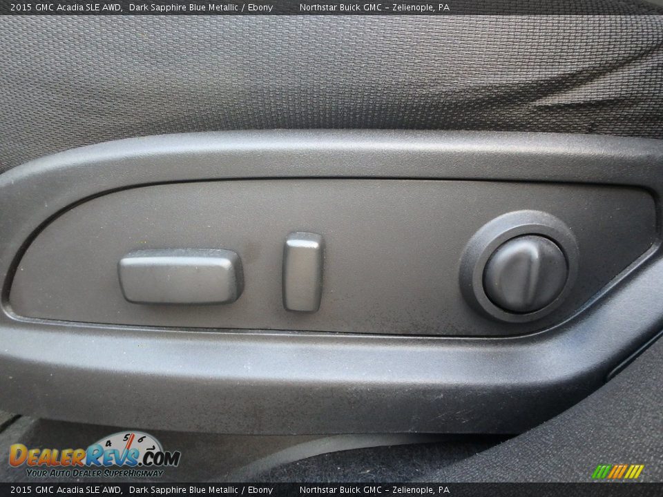 2015 GMC Acadia SLE AWD Dark Sapphire Blue Metallic / Ebony Photo #22
