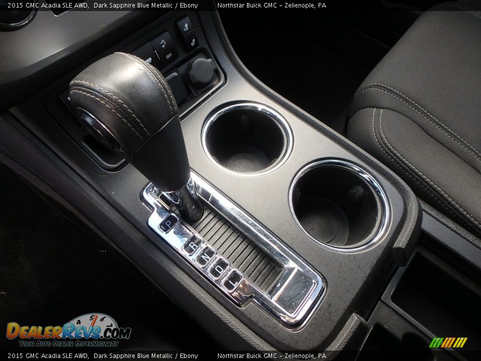 2015 GMC Acadia SLE AWD Dark Sapphire Blue Metallic / Ebony Photo #24