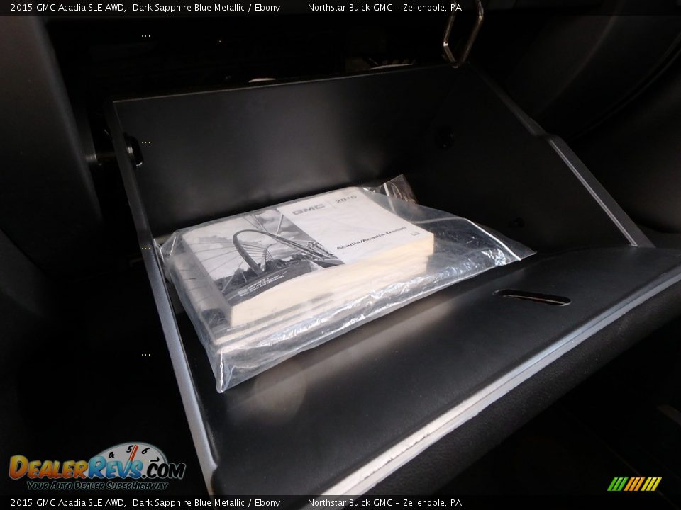2015 GMC Acadia SLE AWD Dark Sapphire Blue Metallic / Ebony Photo #29