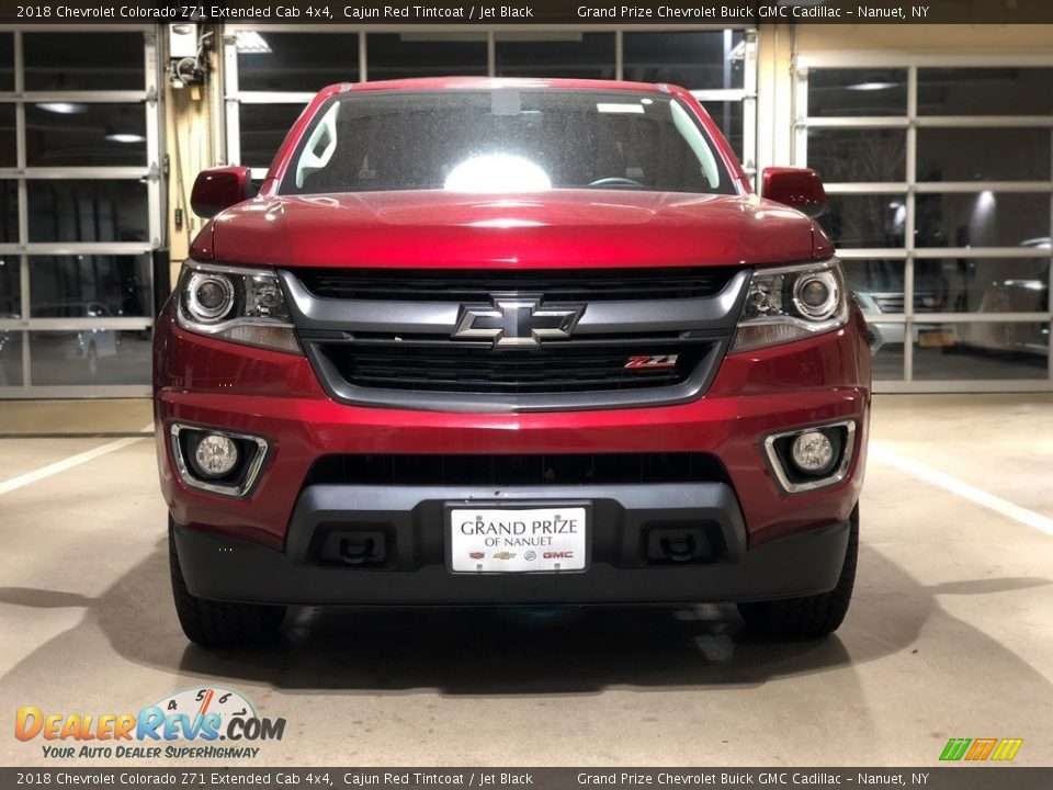 2018 Chevrolet Colorado Z71 Extended Cab 4x4 Cajun Red Tintcoat / Jet Black Photo #3