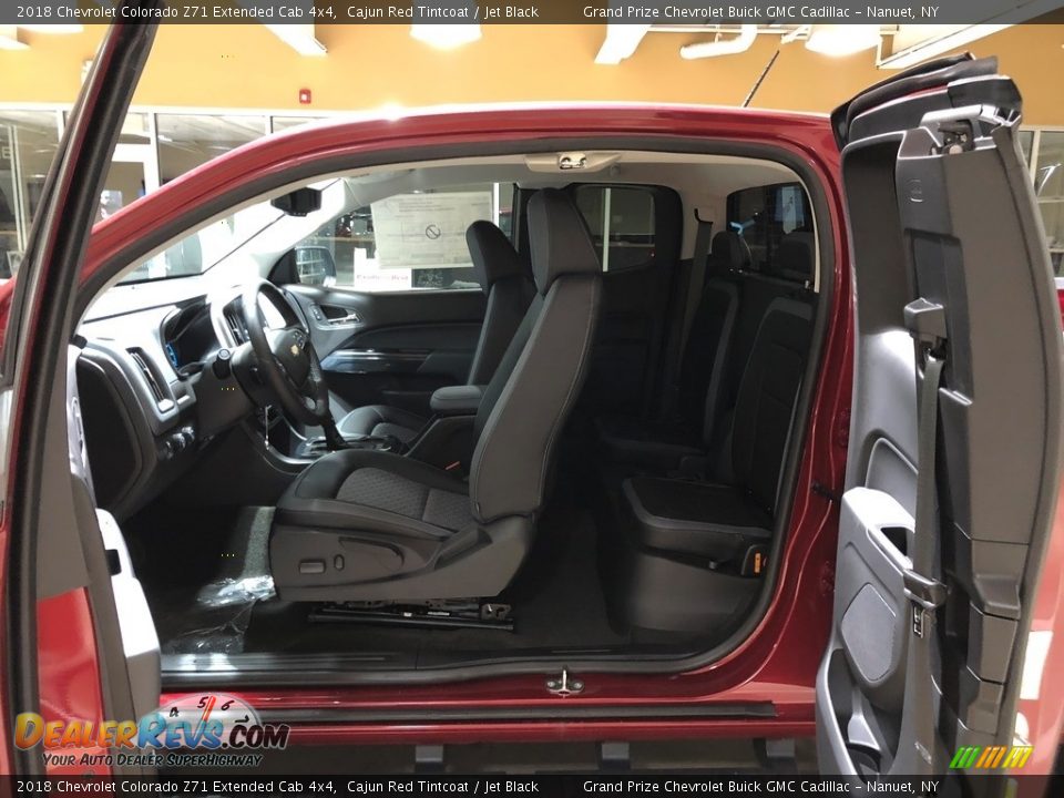 2018 Chevrolet Colorado Z71 Extended Cab 4x4 Cajun Red Tintcoat / Jet Black Photo #10