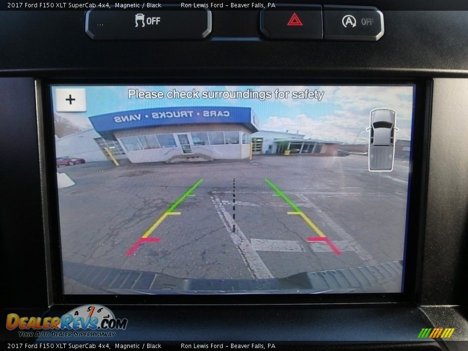 2017 Ford F150 XLT SuperCab 4x4 Magnetic / Black Photo #19