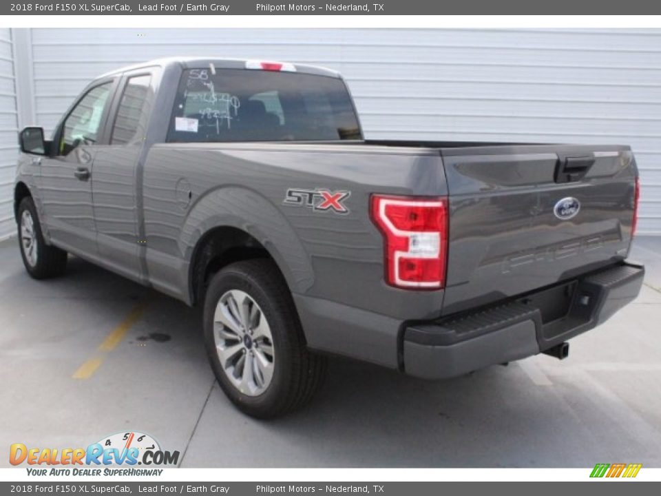 2018 Ford F150 XL SuperCab Lead Foot / Earth Gray Photo #9