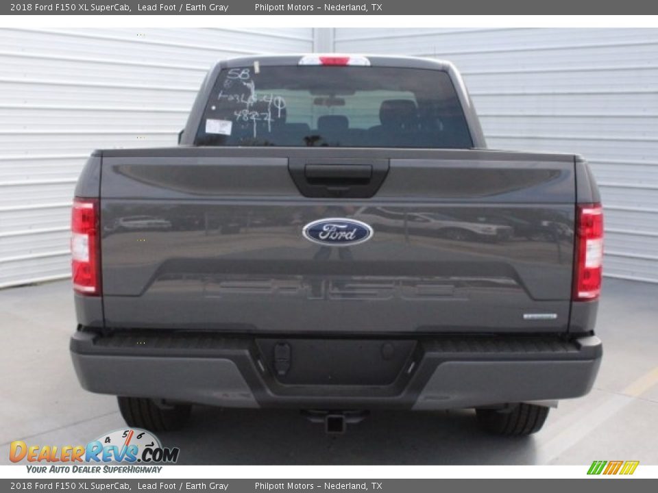 2018 Ford F150 XL SuperCab Lead Foot / Earth Gray Photo #10