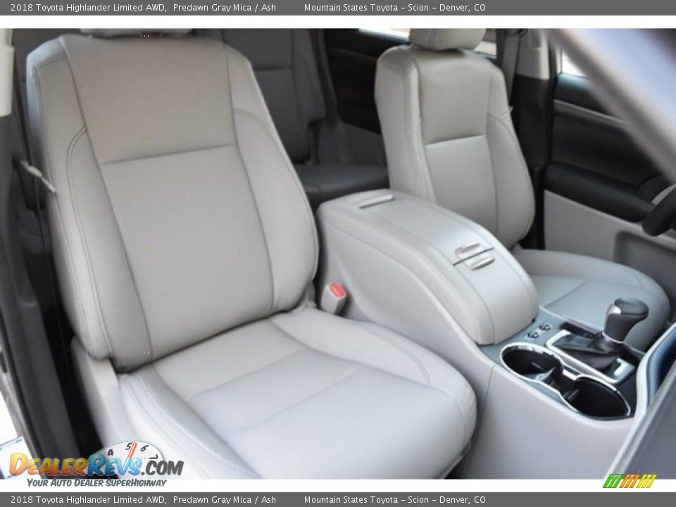 2018 Toyota Highlander Limited AWD Predawn Gray Mica / Ash Photo #13