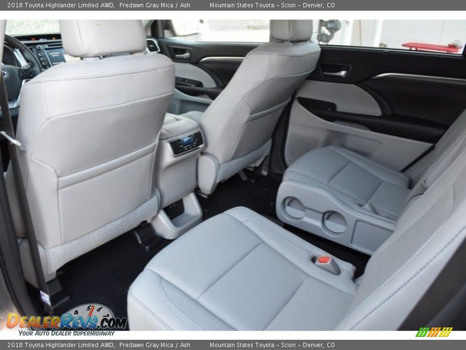 2018 Toyota Highlander Limited AWD Predawn Gray Mica / Ash Photo #14