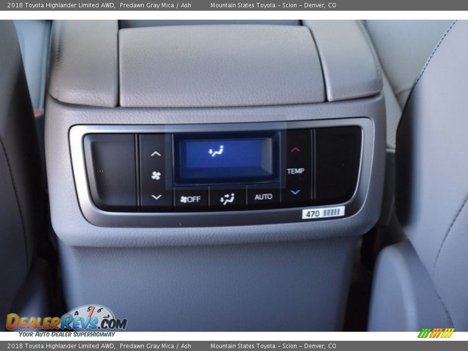 2018 Toyota Highlander Limited AWD Predawn Gray Mica / Ash Photo #17