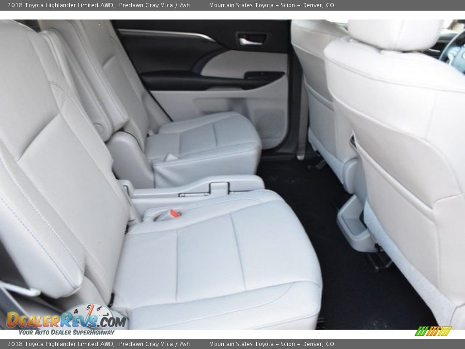 2018 Toyota Highlander Limited AWD Predawn Gray Mica / Ash Photo #19