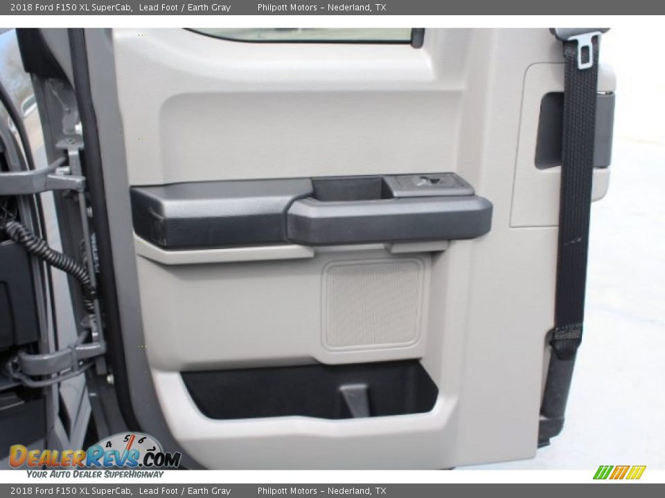 2018 Ford F150 XL SuperCab Lead Foot / Earth Gray Photo #23