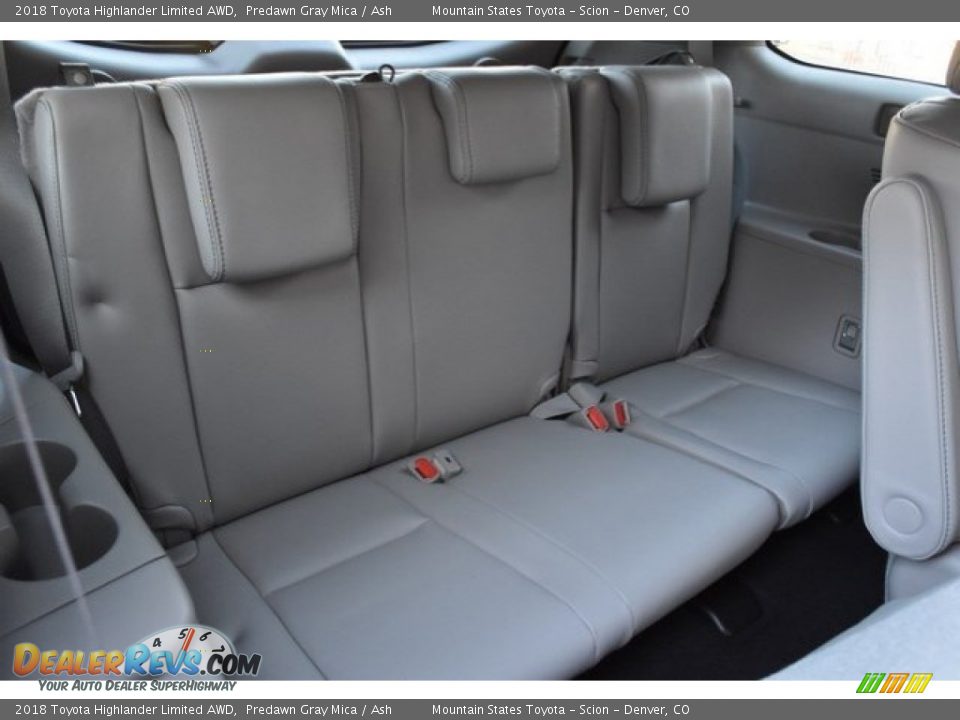 2018 Toyota Highlander Limited AWD Predawn Gray Mica / Ash Photo #21