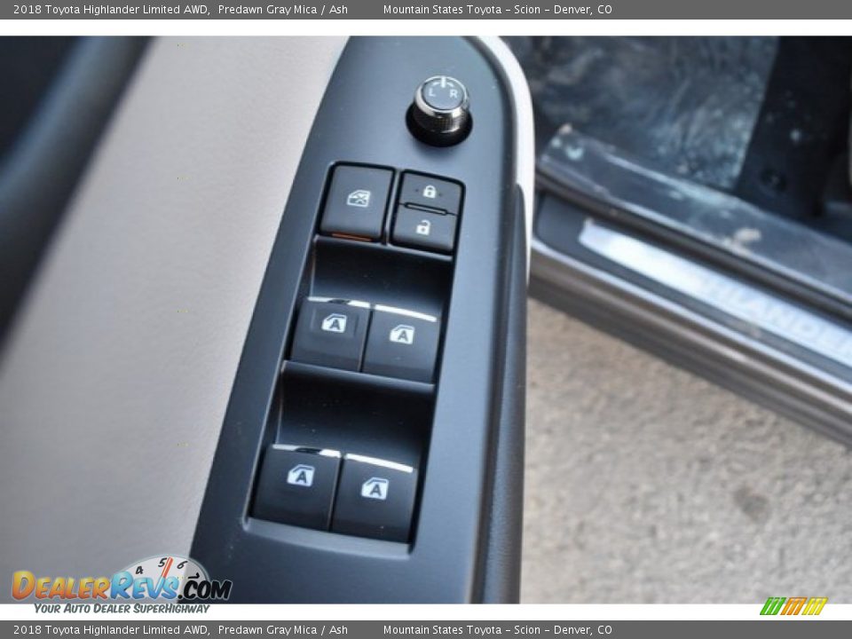 2018 Toyota Highlander Limited AWD Predawn Gray Mica / Ash Photo #27
