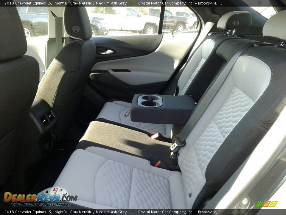 2018 Chevrolet Equinox LS Nightfall Gray Metallic / Medium Ash Gray Photo #10