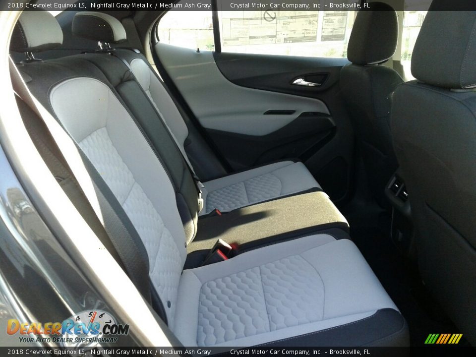 2018 Chevrolet Equinox LS Nightfall Gray Metallic / Medium Ash Gray Photo #11